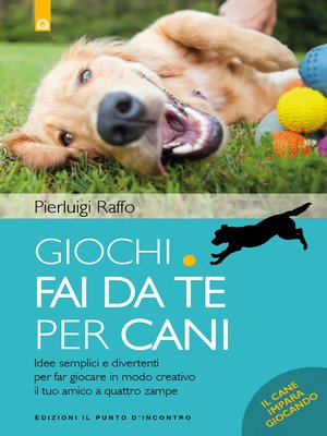cover image of Giochi fai da te per cani
